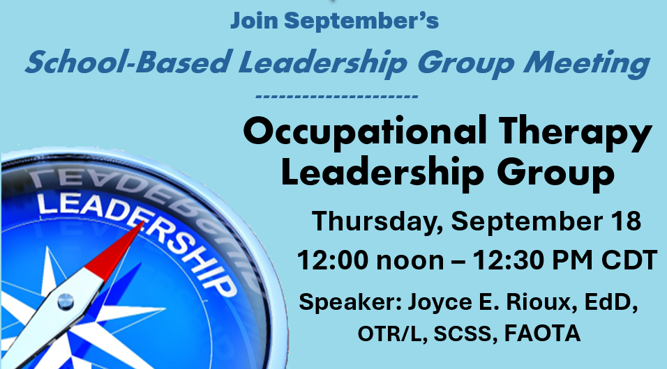  September 18 2025 OT Leadership Group meeting